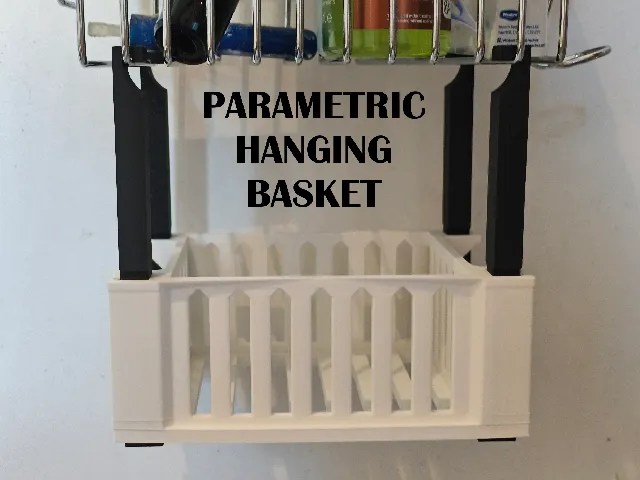 Customisable hanging basket