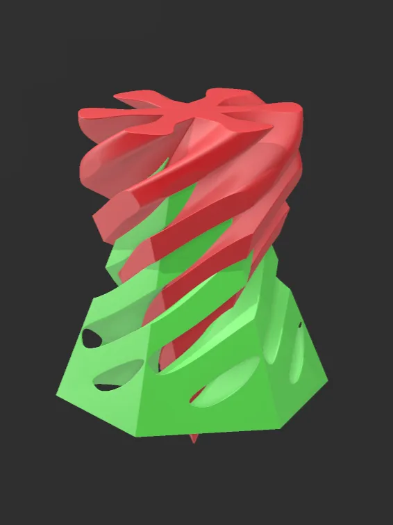 Six-Sided Fidget Pyramid by Matth1as0815 | Download free STL model ...