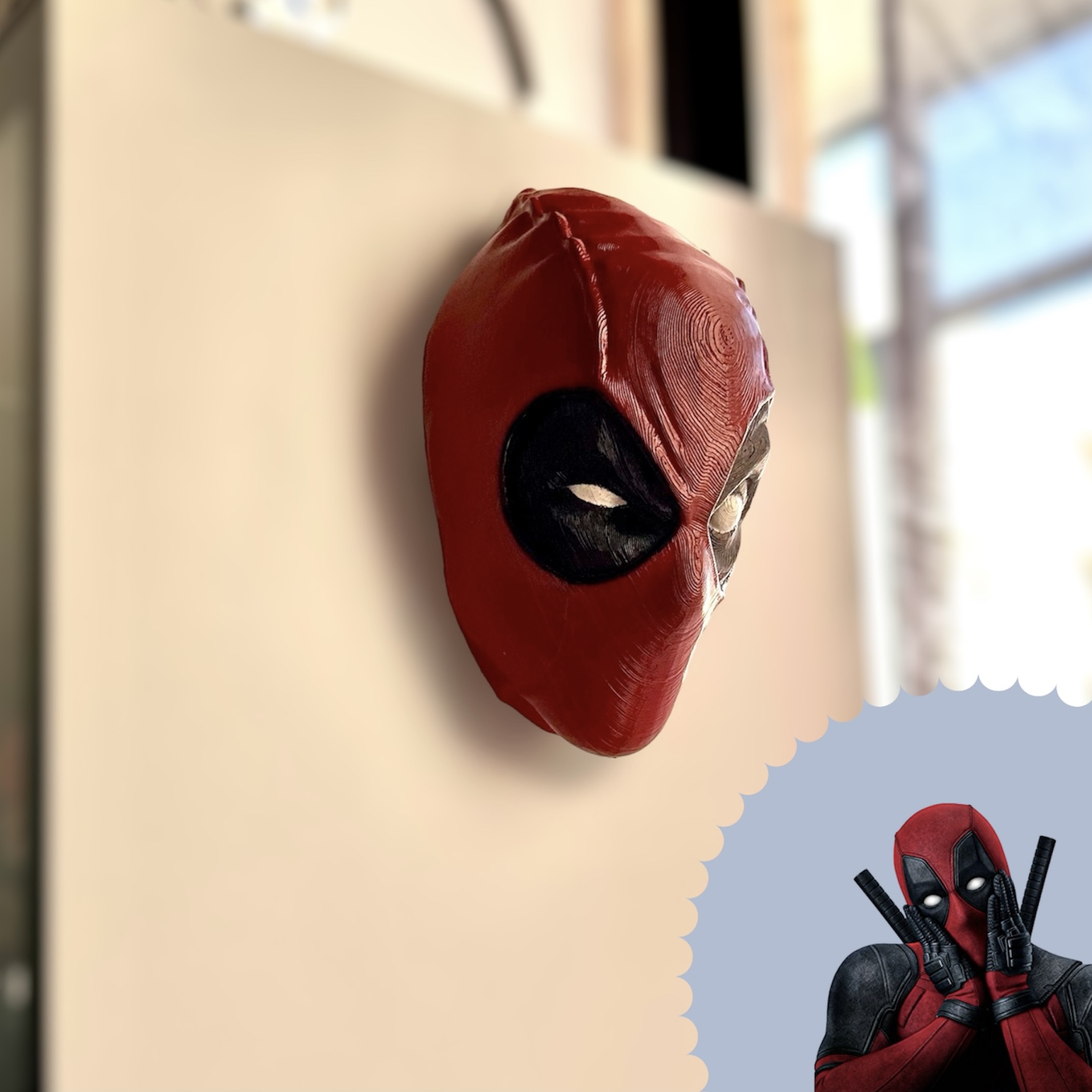 Deadpool Confusion Face Expression