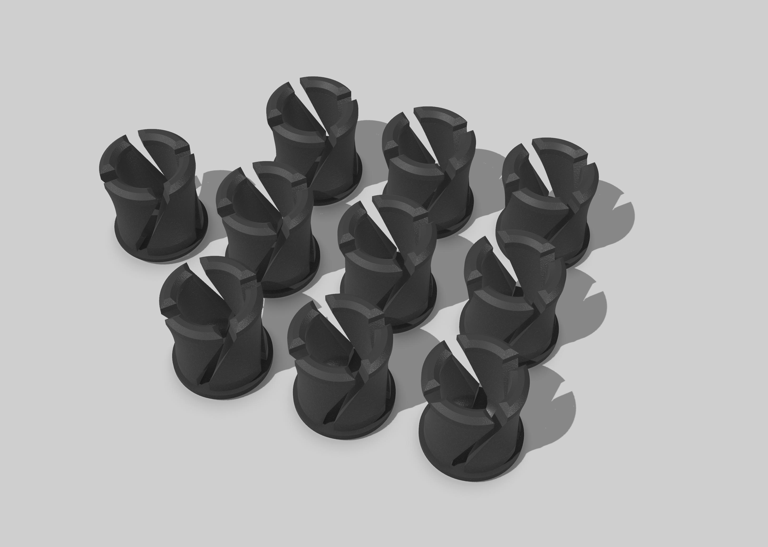Miniatura 2 do modelo 3D Hex Screwdriver Endcaps