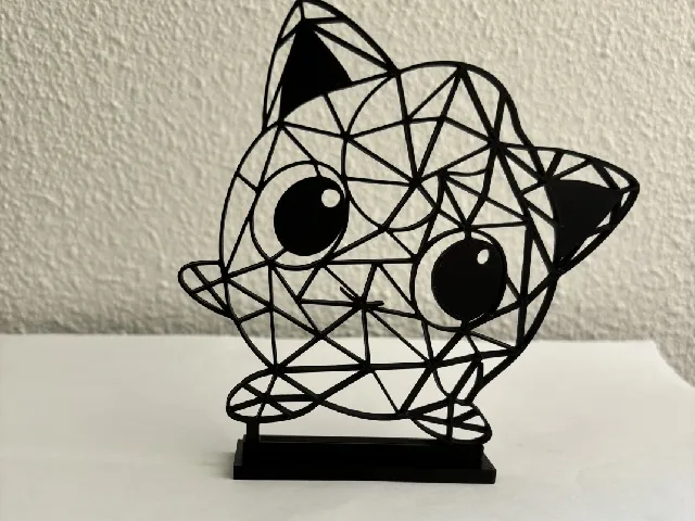 Geometric Jigglypuff Pokémon