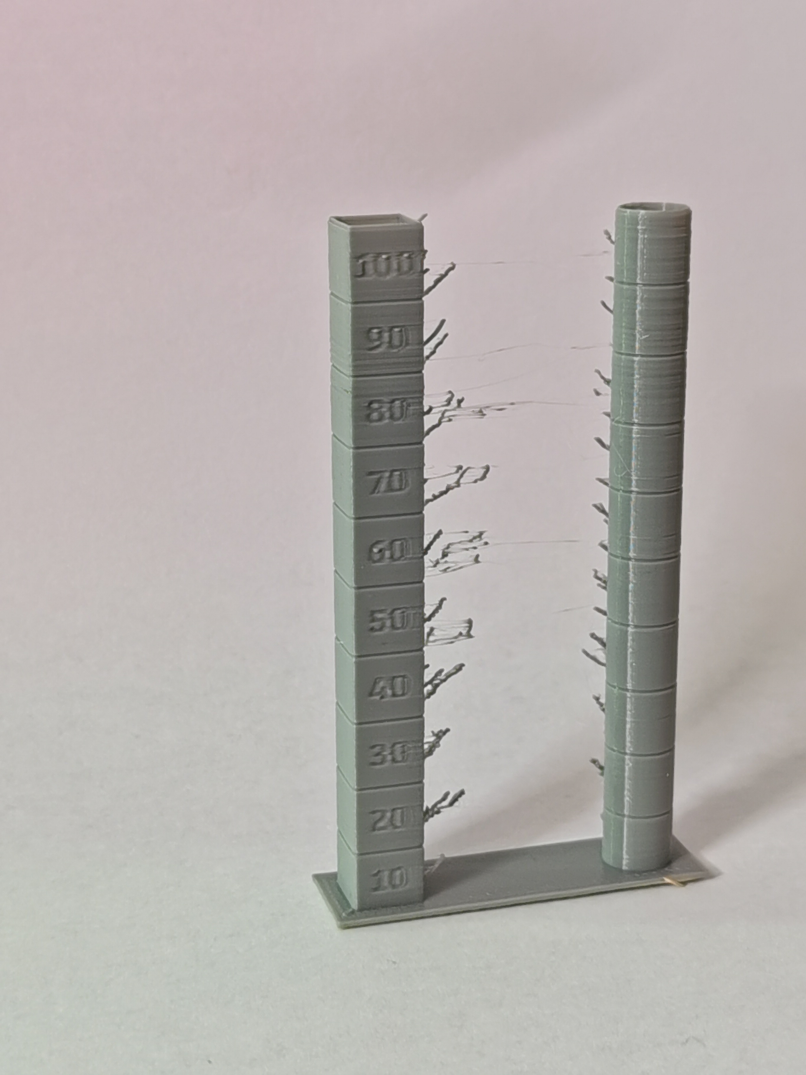 Fan tower 10 - 100% calibration test