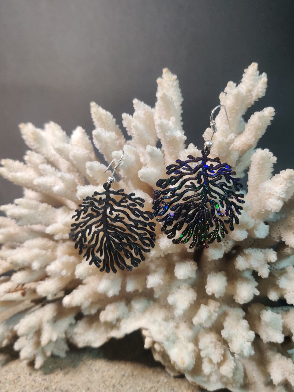Coral Bloom Earrings