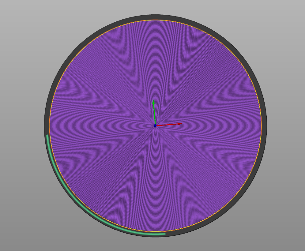 FLSun Q5 1 layer test