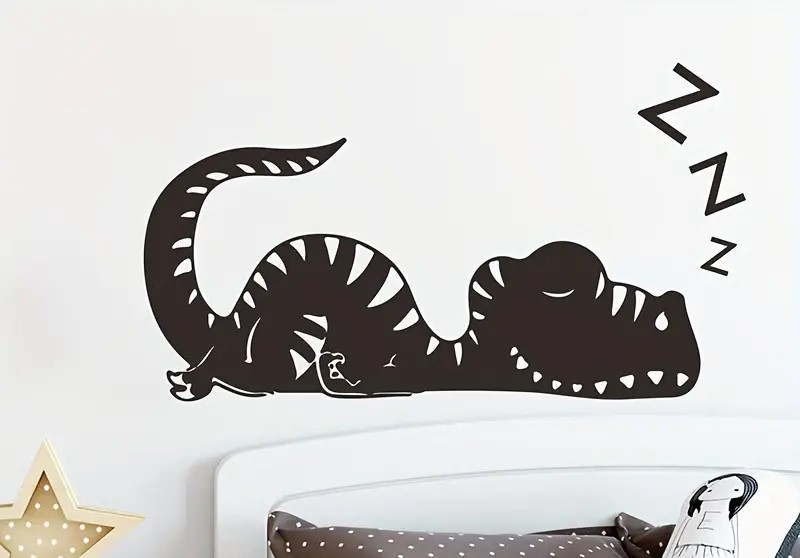 Sleepy Dino Rex - wall art