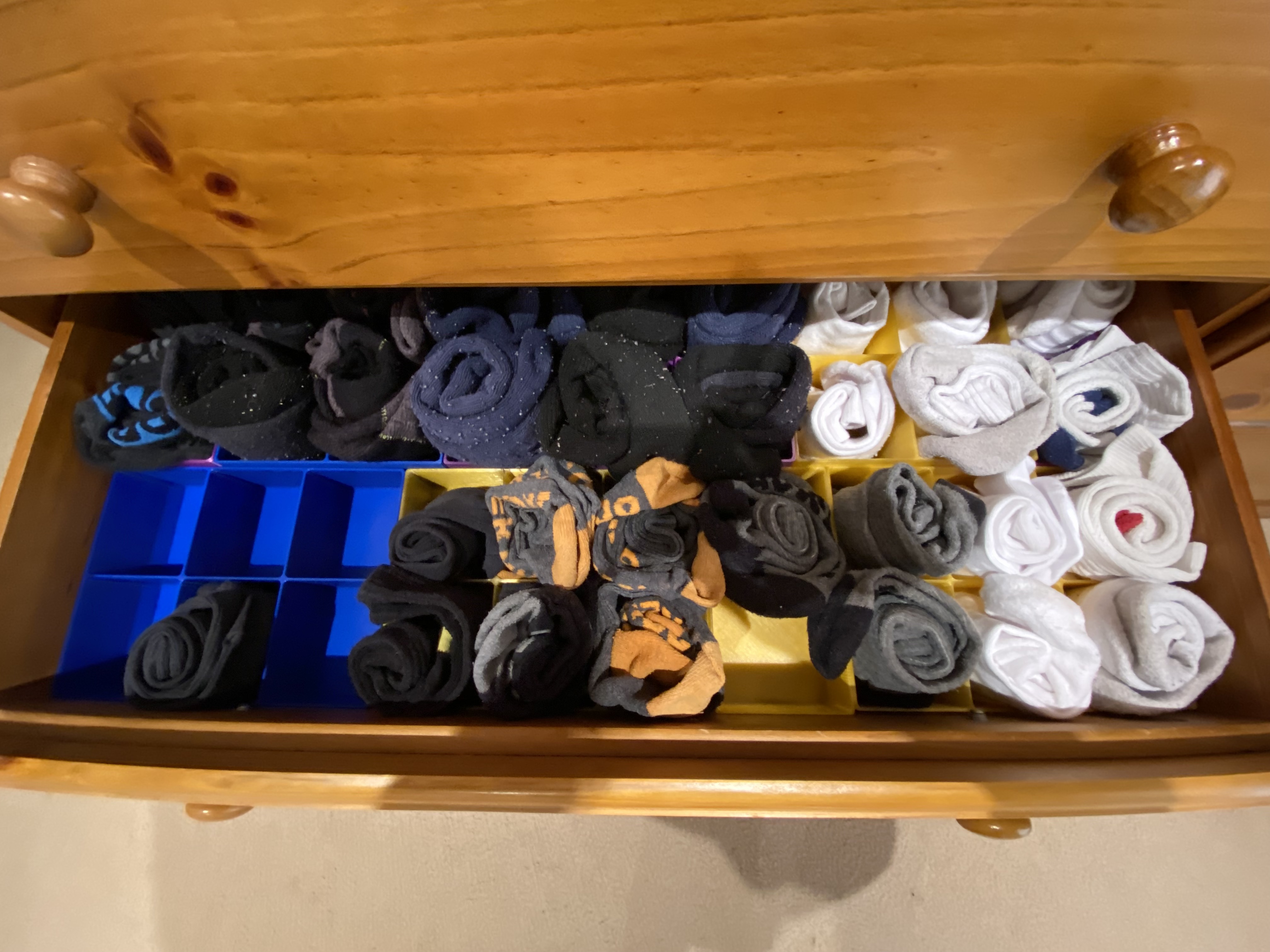 Sock draw organisers