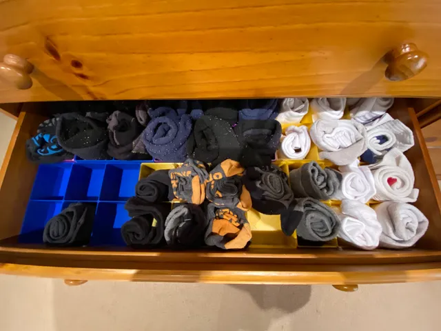 Sock draw organisers