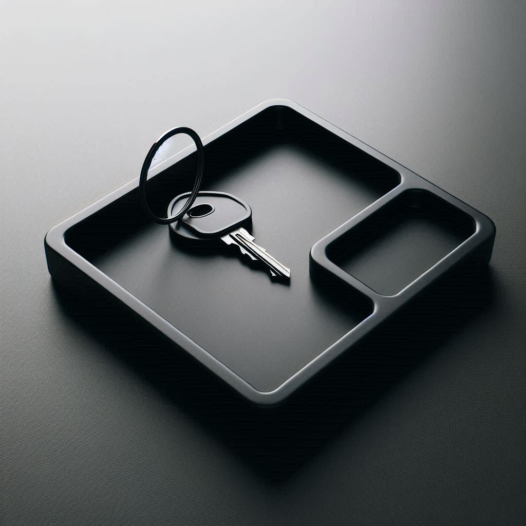 Modern Key and Coin Tray