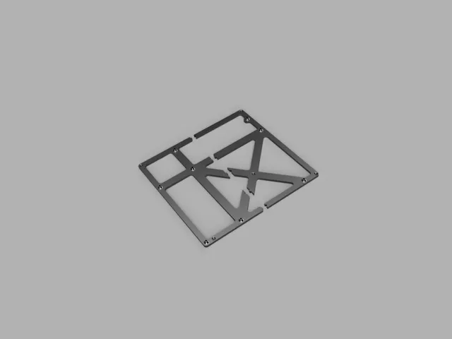 Micro ATX mounting plate