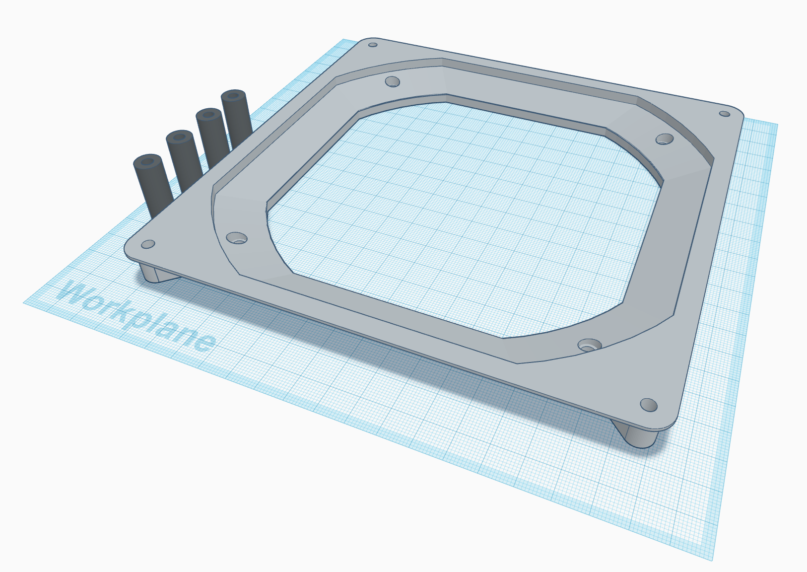 180mm to 140mm Fan Adapter - Fractal Mood