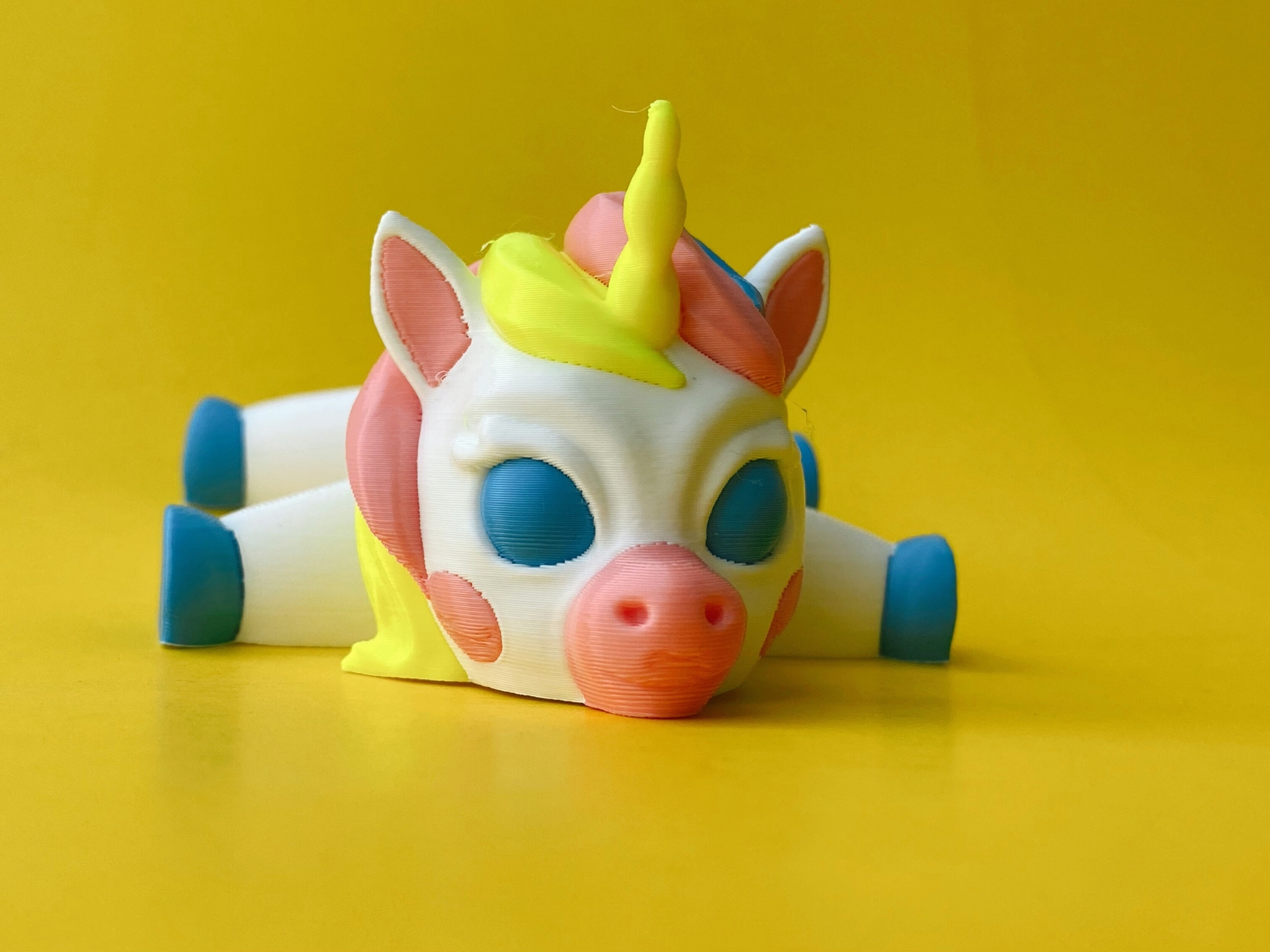 Articulated Unicorn 3D Print, Cute Flexi Toy