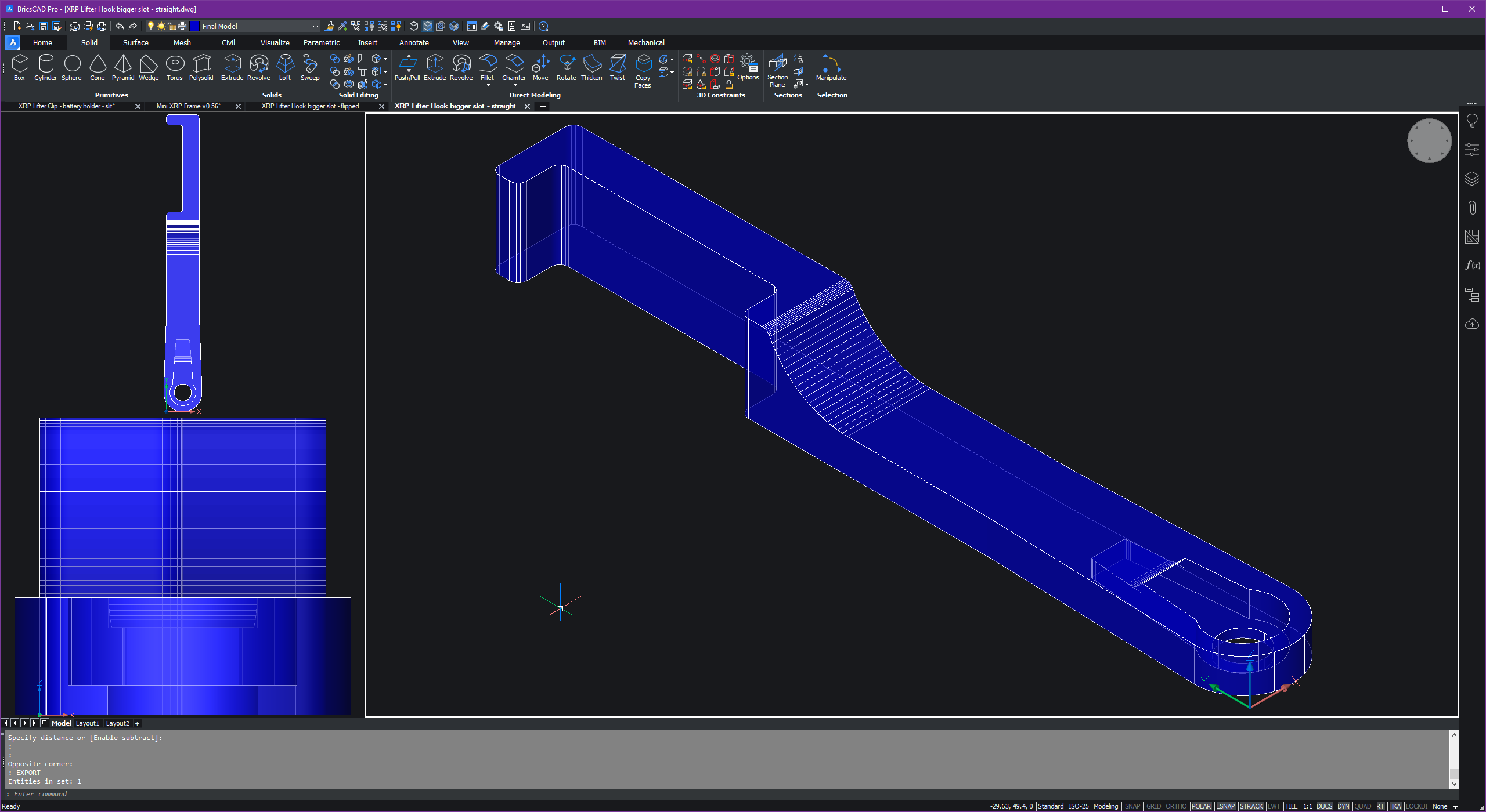 Alternative XRP Lifter Hooks (DWG/STEP) by Janis Rode | Download free ...