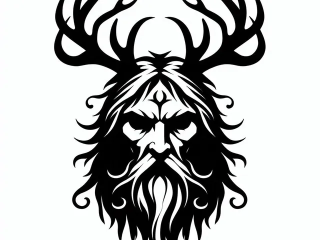 Lešij (Leshy) - Slavic forest demon, guardian of the forest 3 (two colours)