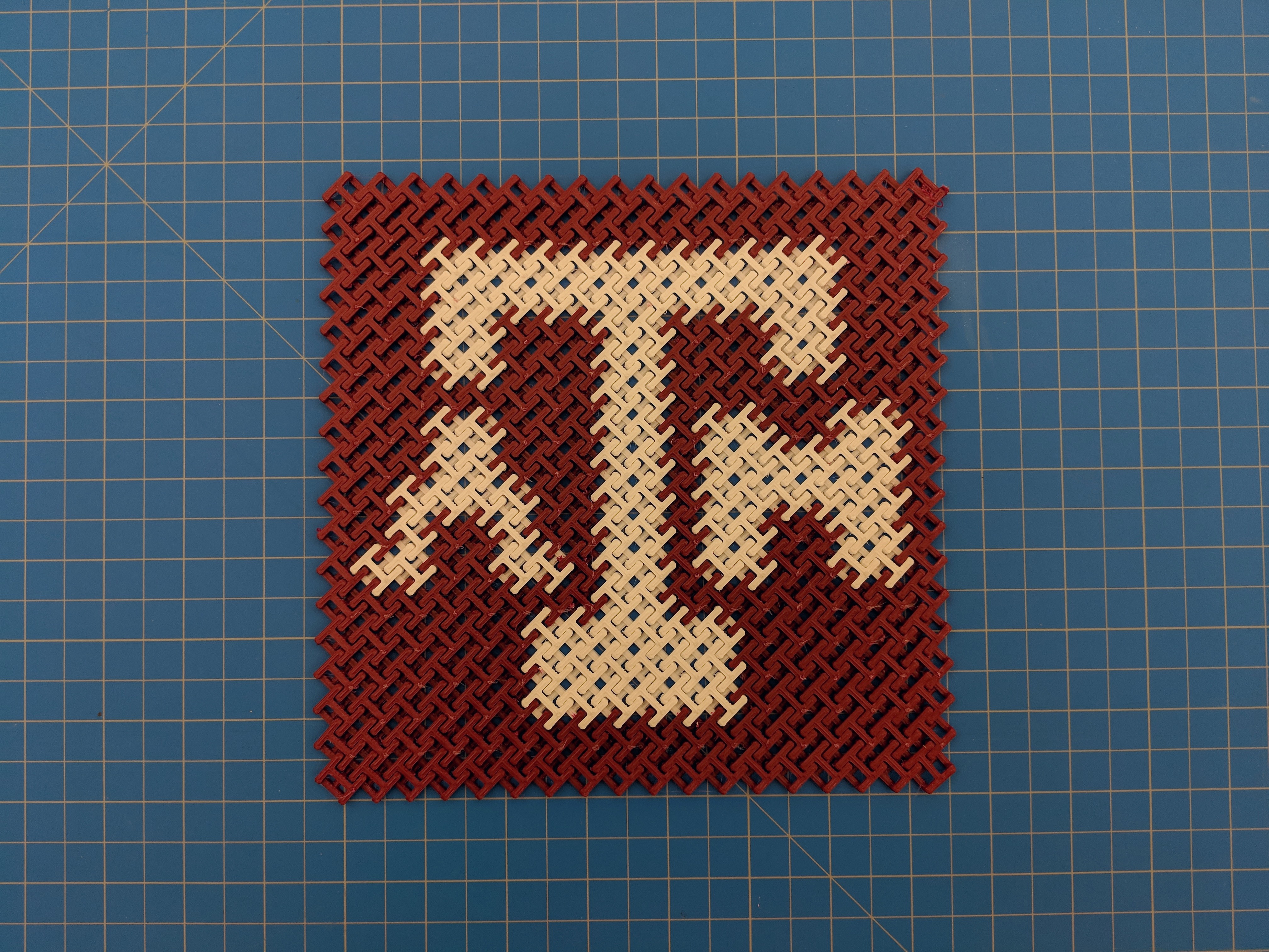 Texas A&M Maroon and White Chainmail