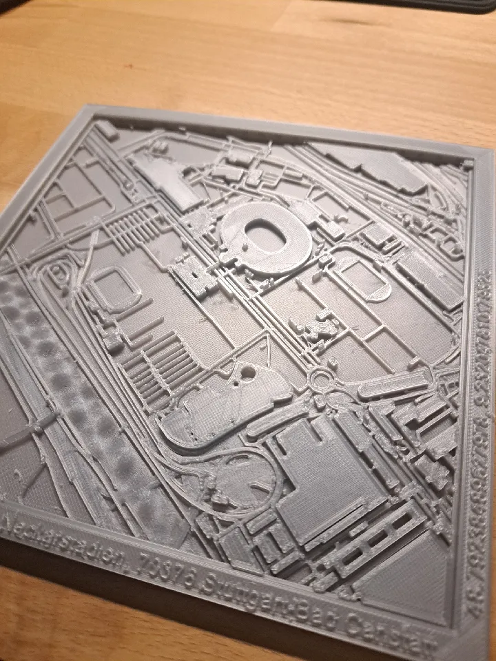 3D-Streetmap-StuttgArt ll Wallart by Vince29 | Download free STL model ...