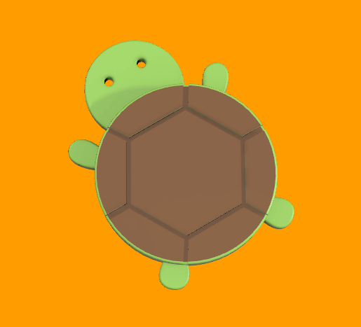 Miniatura 2 do modelo 3D Turtle Coaster