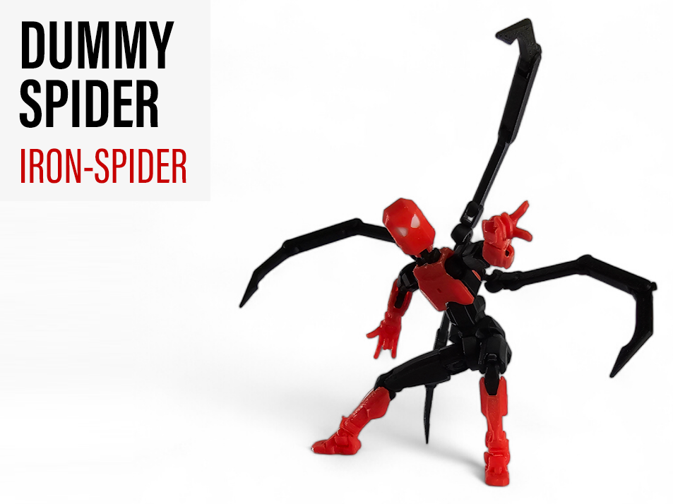 Iron-spider dummy