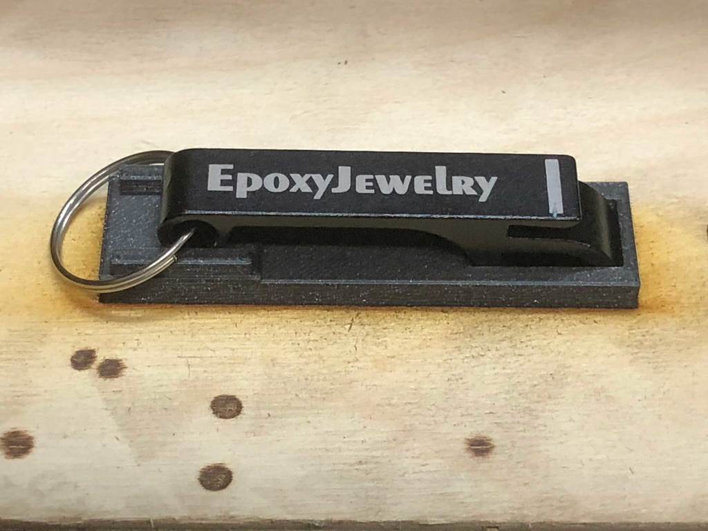 Bottle opener holder for laser engraver by tmorris9 Download free STL