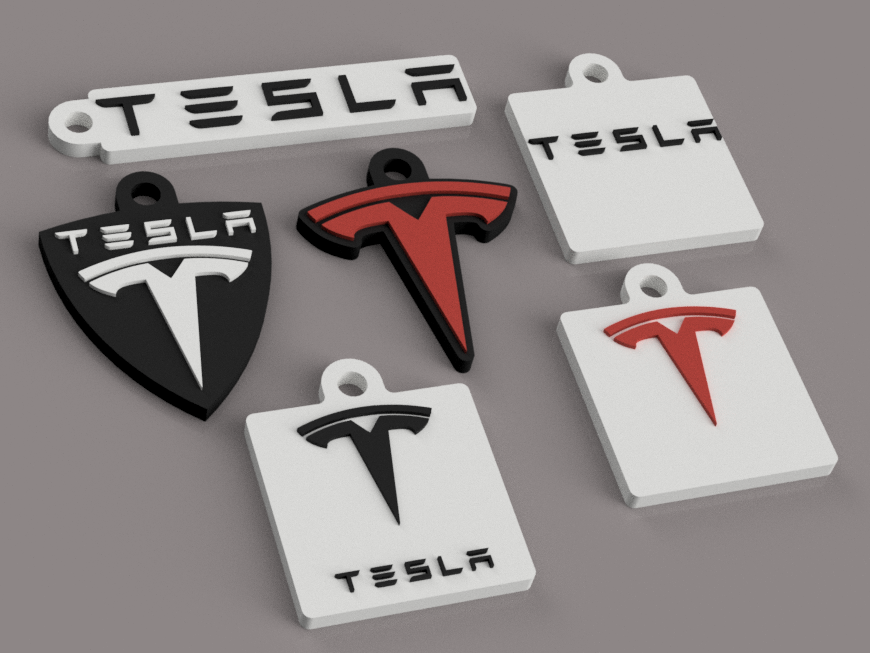 Tesla Schlüsselanhänger