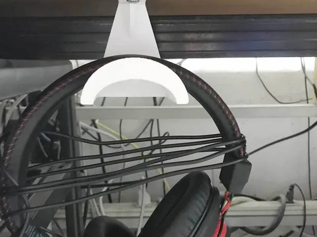 Under Desk Headphone hanger
