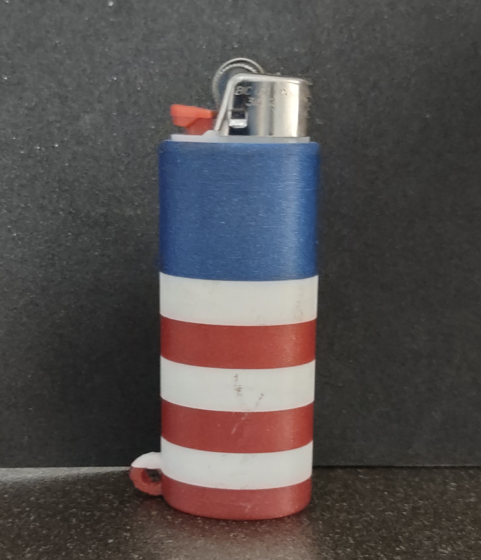 Miniatura 2 do modelo 3D Bic Ligher keychain case