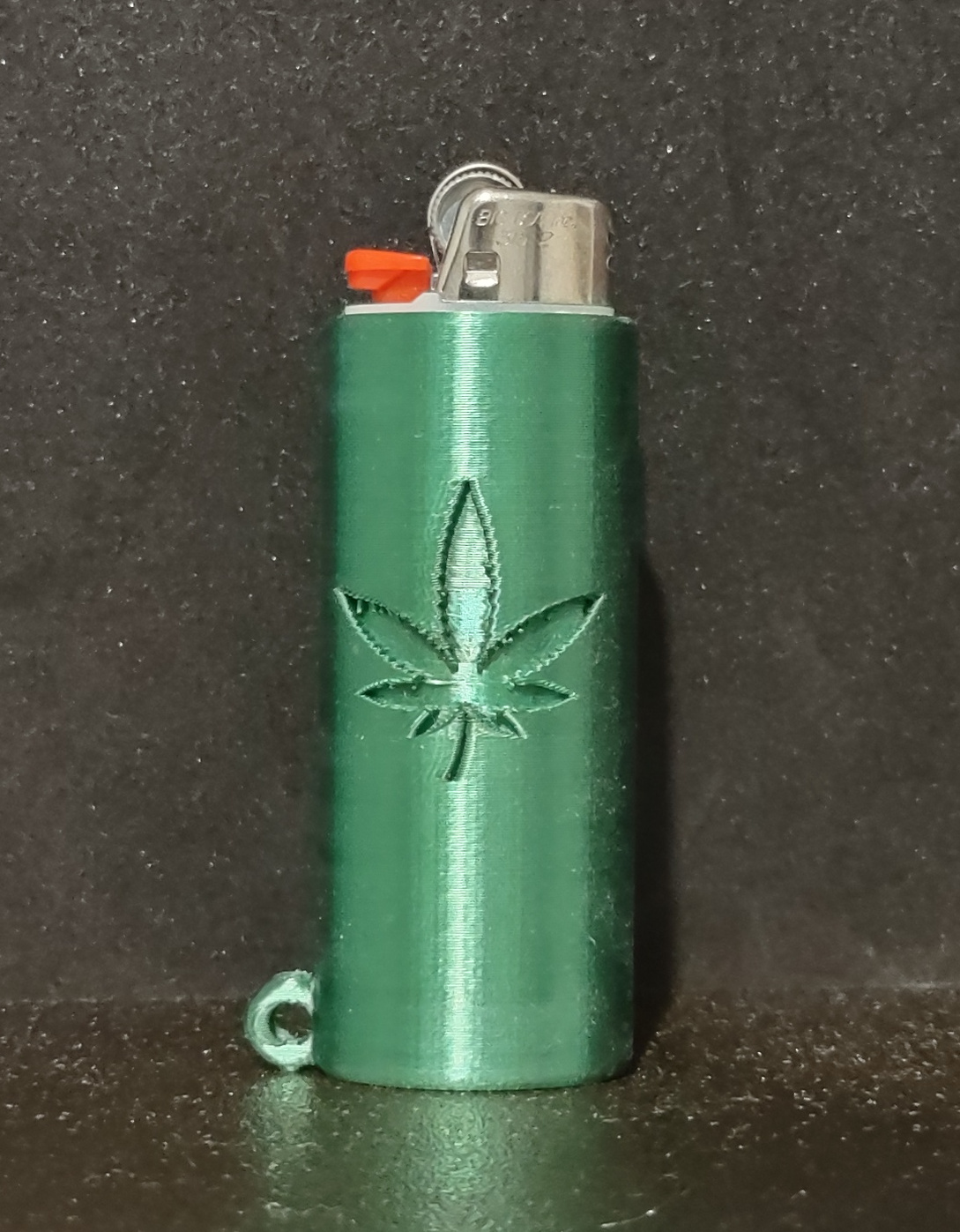 Miniatura 4 do modelo 3D Bic Ligher keychain case