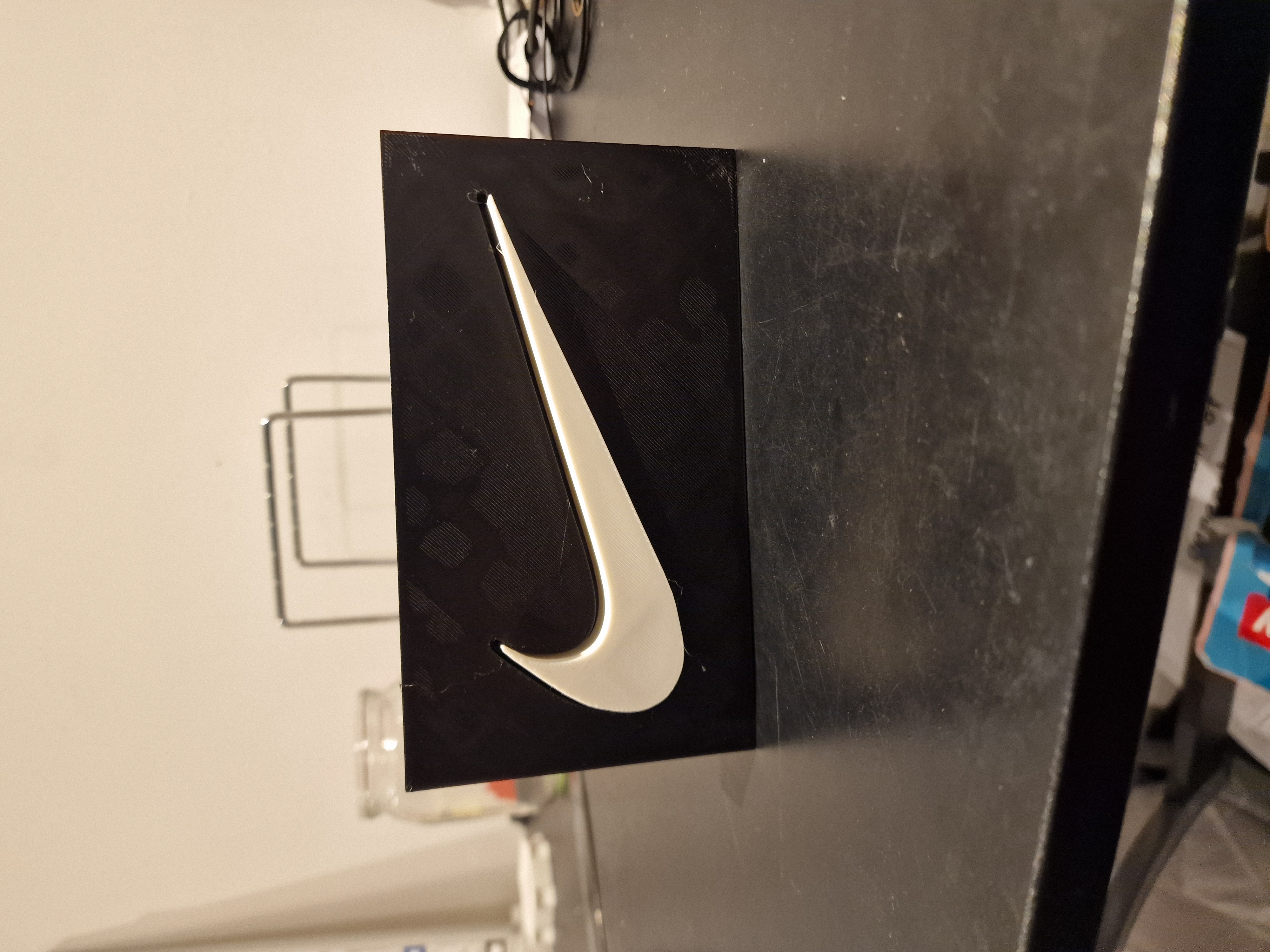 nike logo display