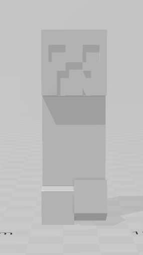 Miniatura 2 do modelo 3D Minecraft Creeper