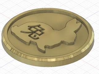 Rabbit Coin by Omega3DLab | Download free STL model | Printables.com