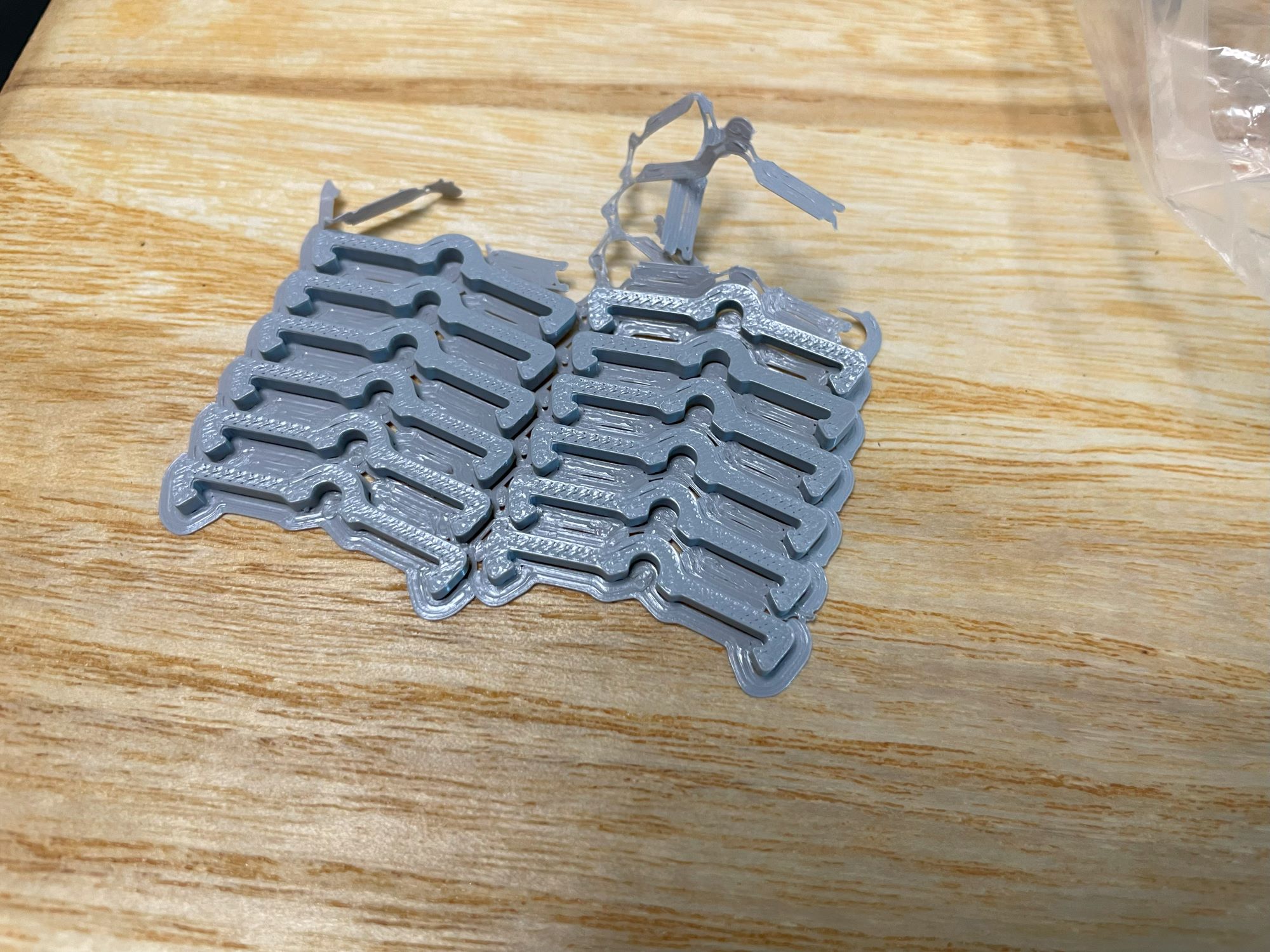 Peg board hook clip