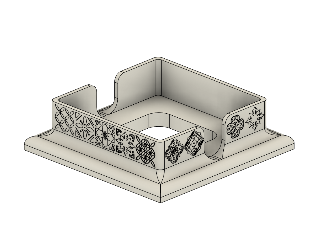 Coaster holder (soporte posavasos)