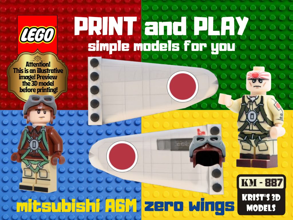 lego mitsubishi a6m zero wings