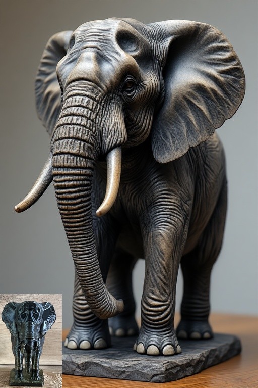 Standing Elephant