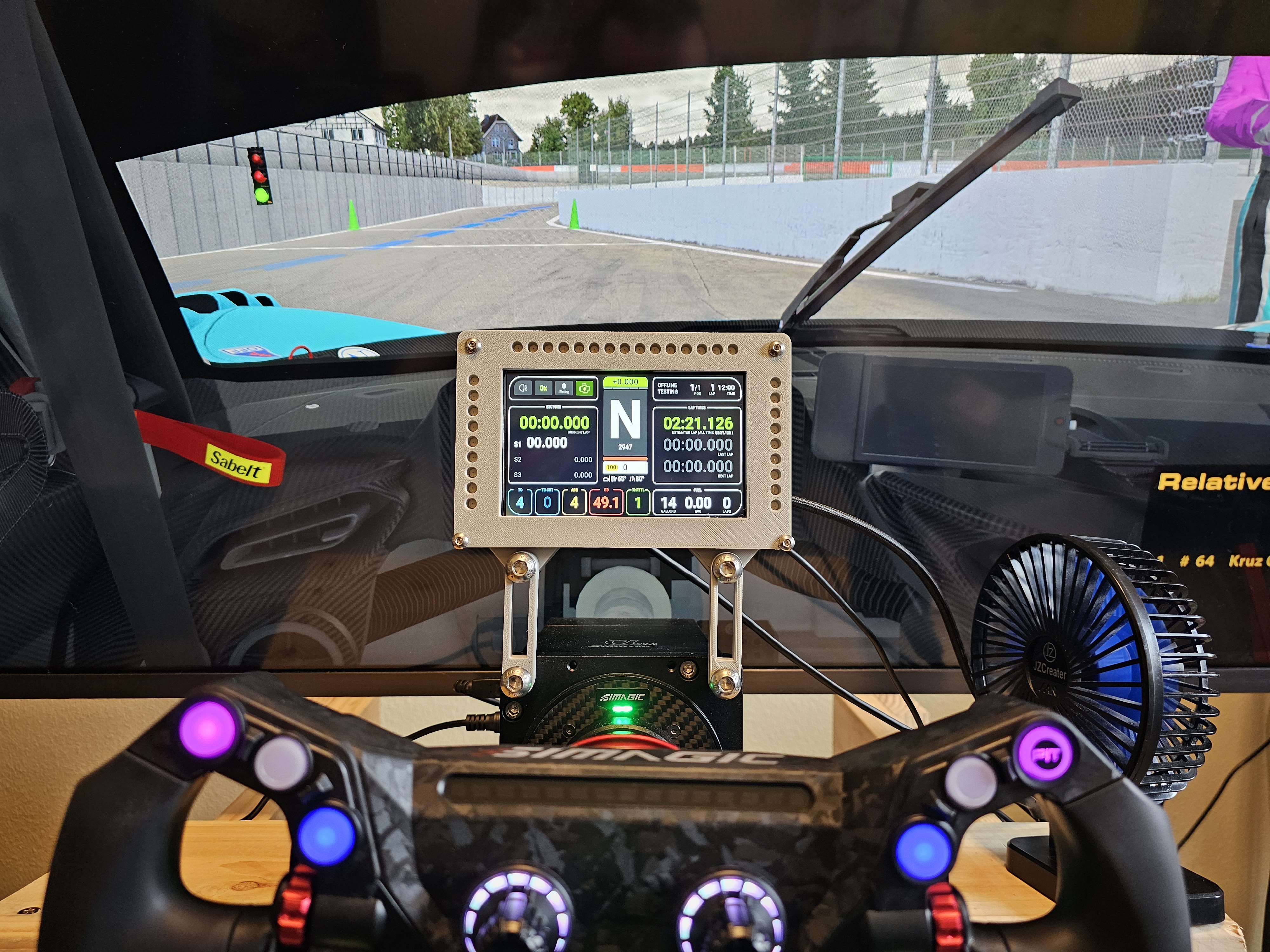 5in DDU For Sim Racing