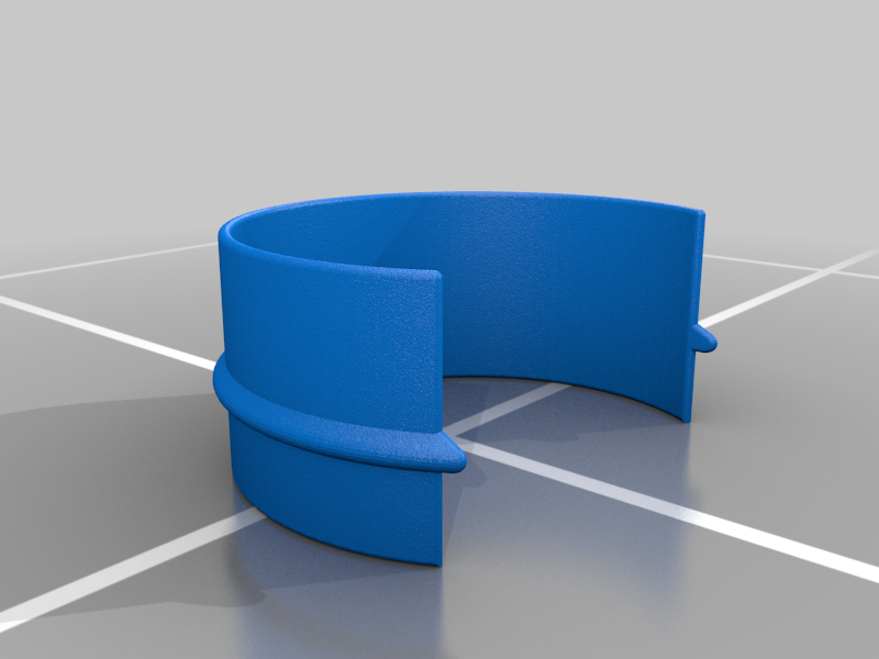 Miniatura 2 do modelo 3D Golf Hole Reducer Ring