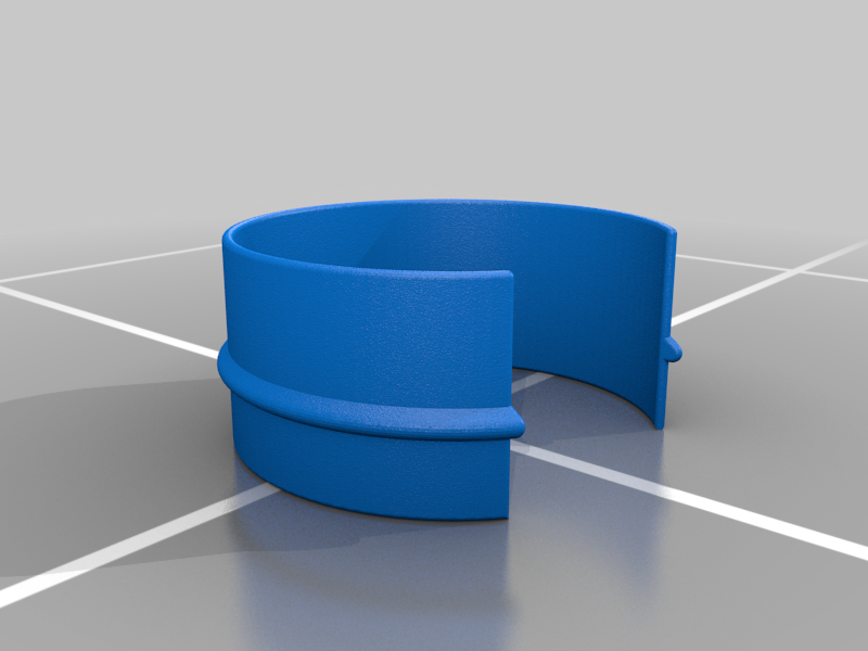 Miniatura 3 do modelo 3D Golf Hole Reducer Ring