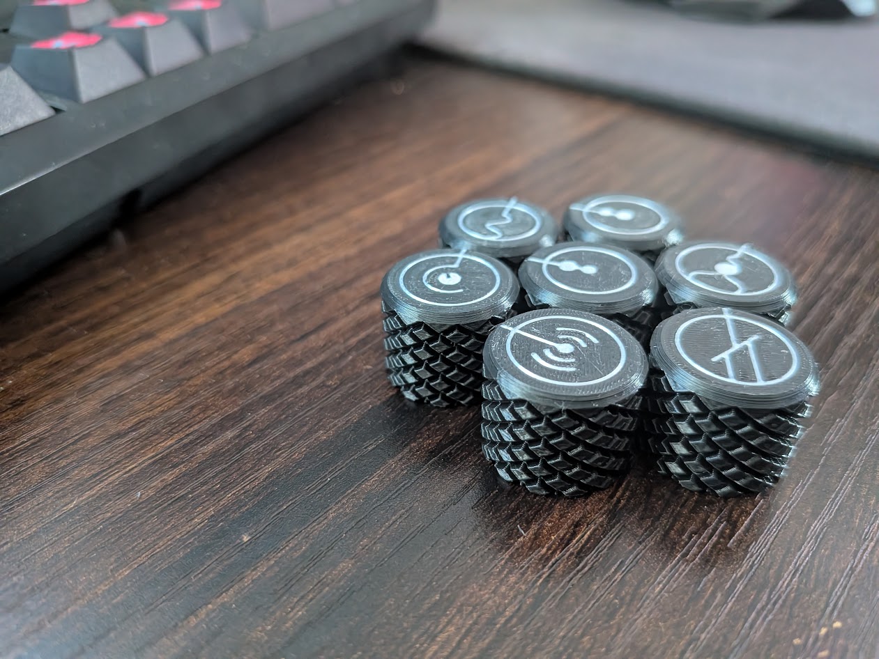 Stylised Guitar Knobs
