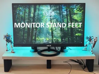 Simple Monitor Stand Feet by Henri S | Download free STL model ...
