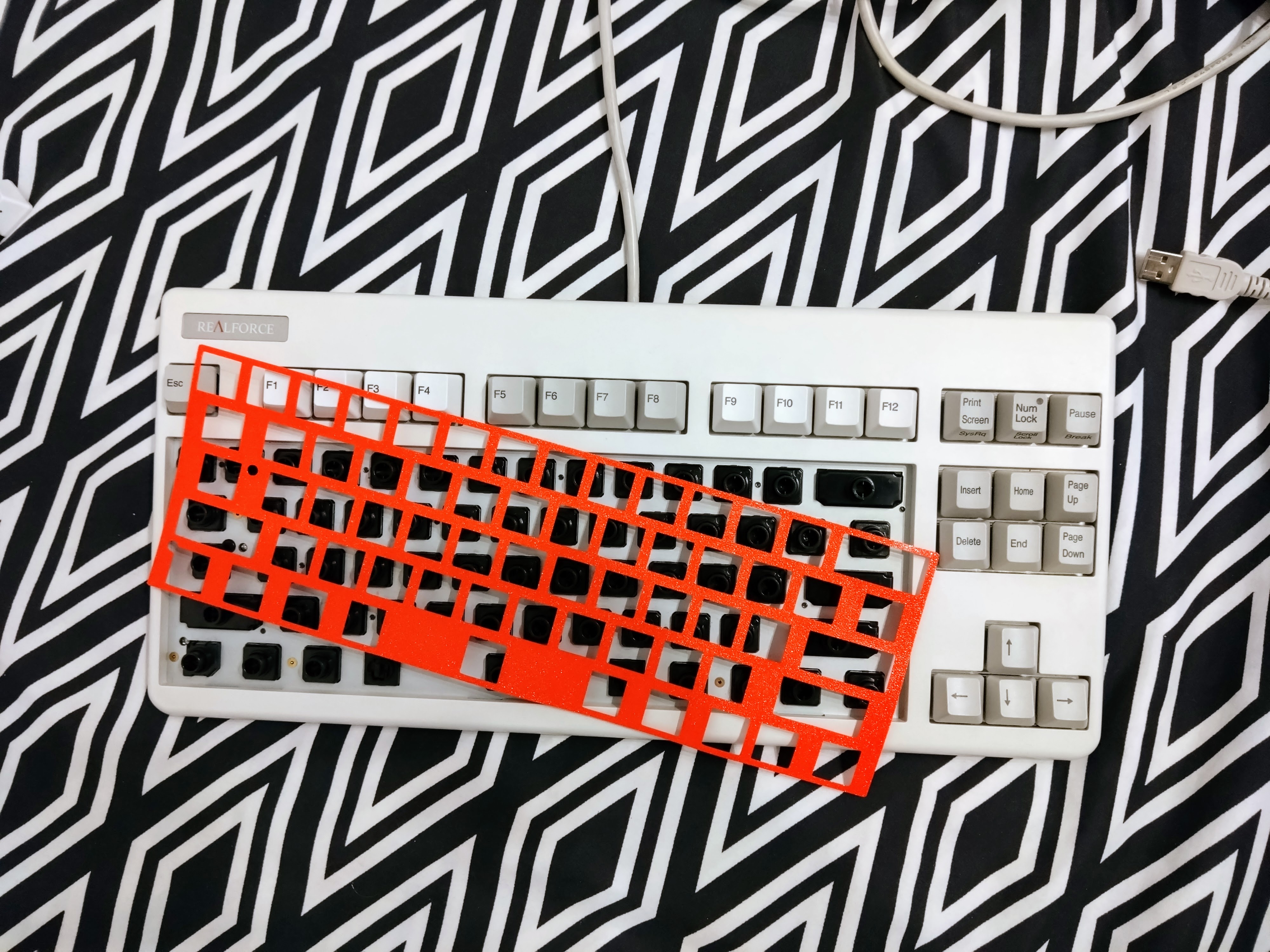 Topre Realforce 87U TPU gasket