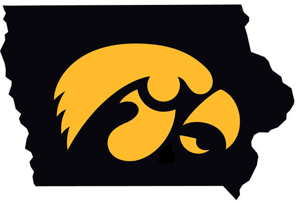 University of Iowa Hawkeyes magnet