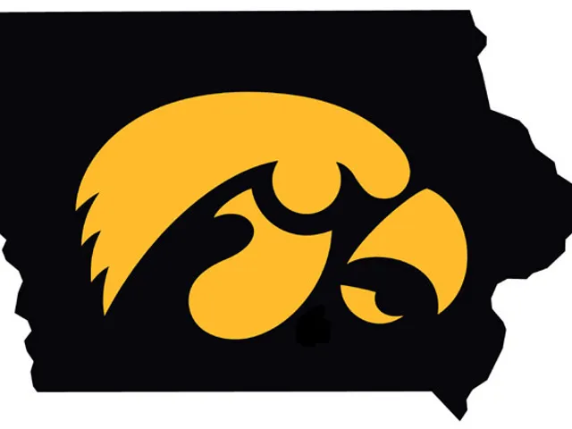 University of Iowa Hawkeyes magnet