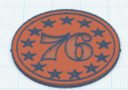 76ERS LITHOPHANE