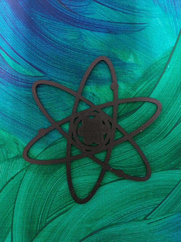 Miniatura 2 do modelo 3D Atom Model