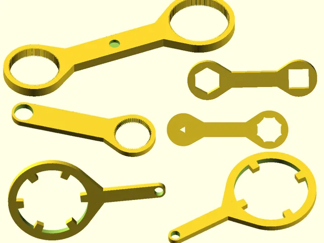 Custom Wrench (OpenSCAD)