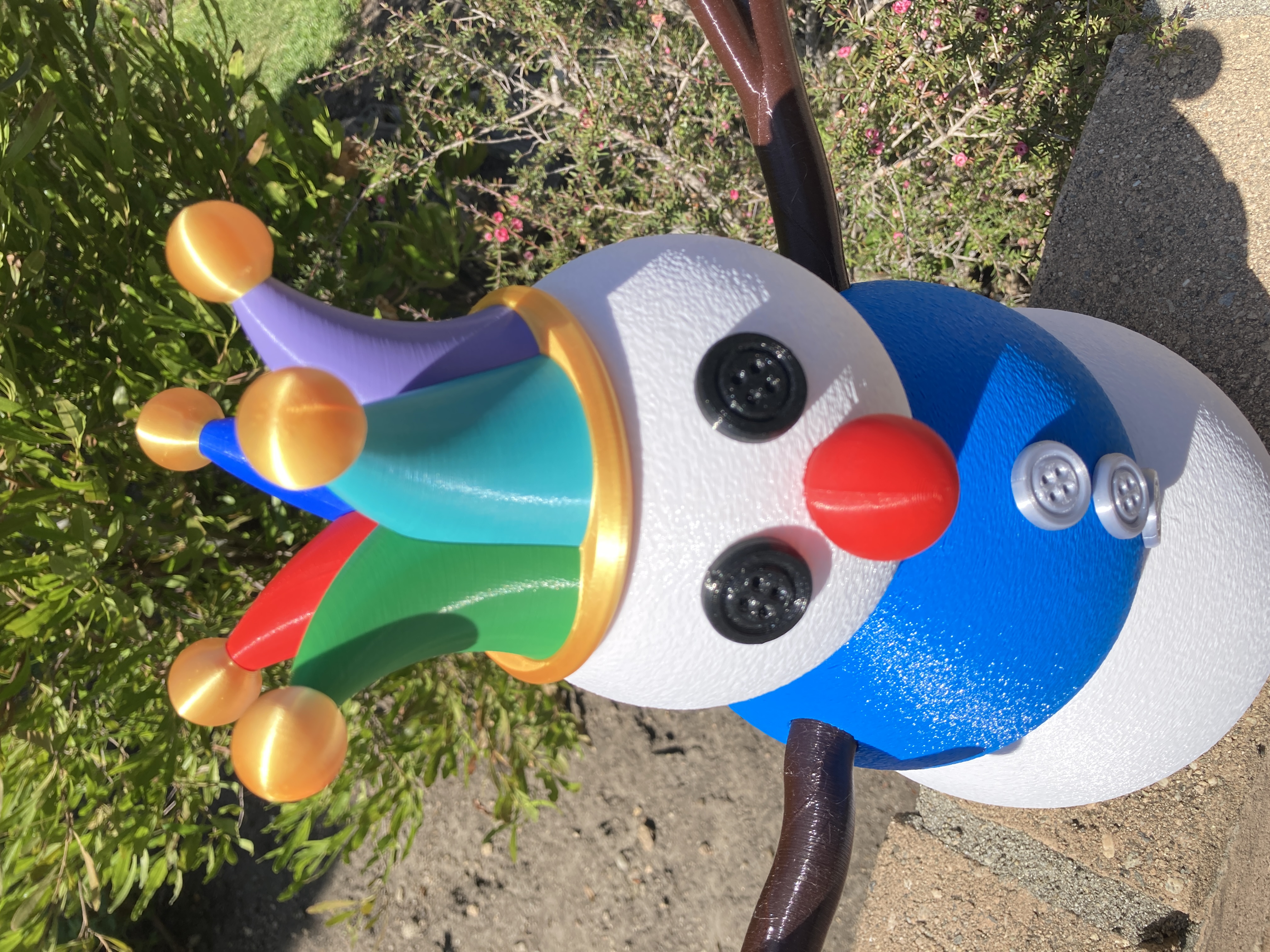 Jester Hat for Giant Snowman