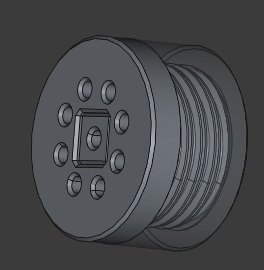 PTFE Feedthrough for Kobra 3 in an enclosure. — miniatura 2