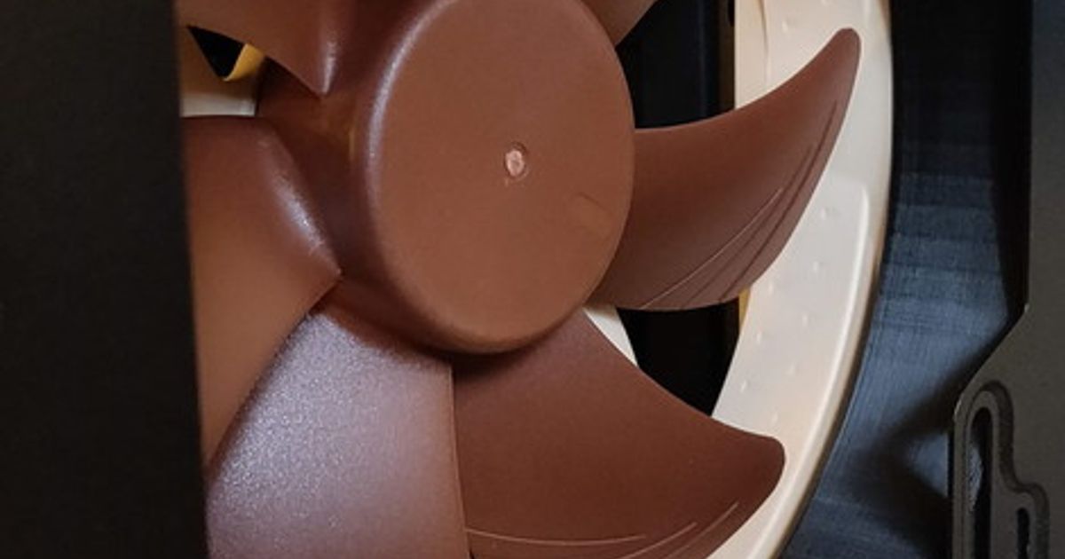 140mm Desktop Fan Spacers 12,22mm by Rhoboto Download free STL