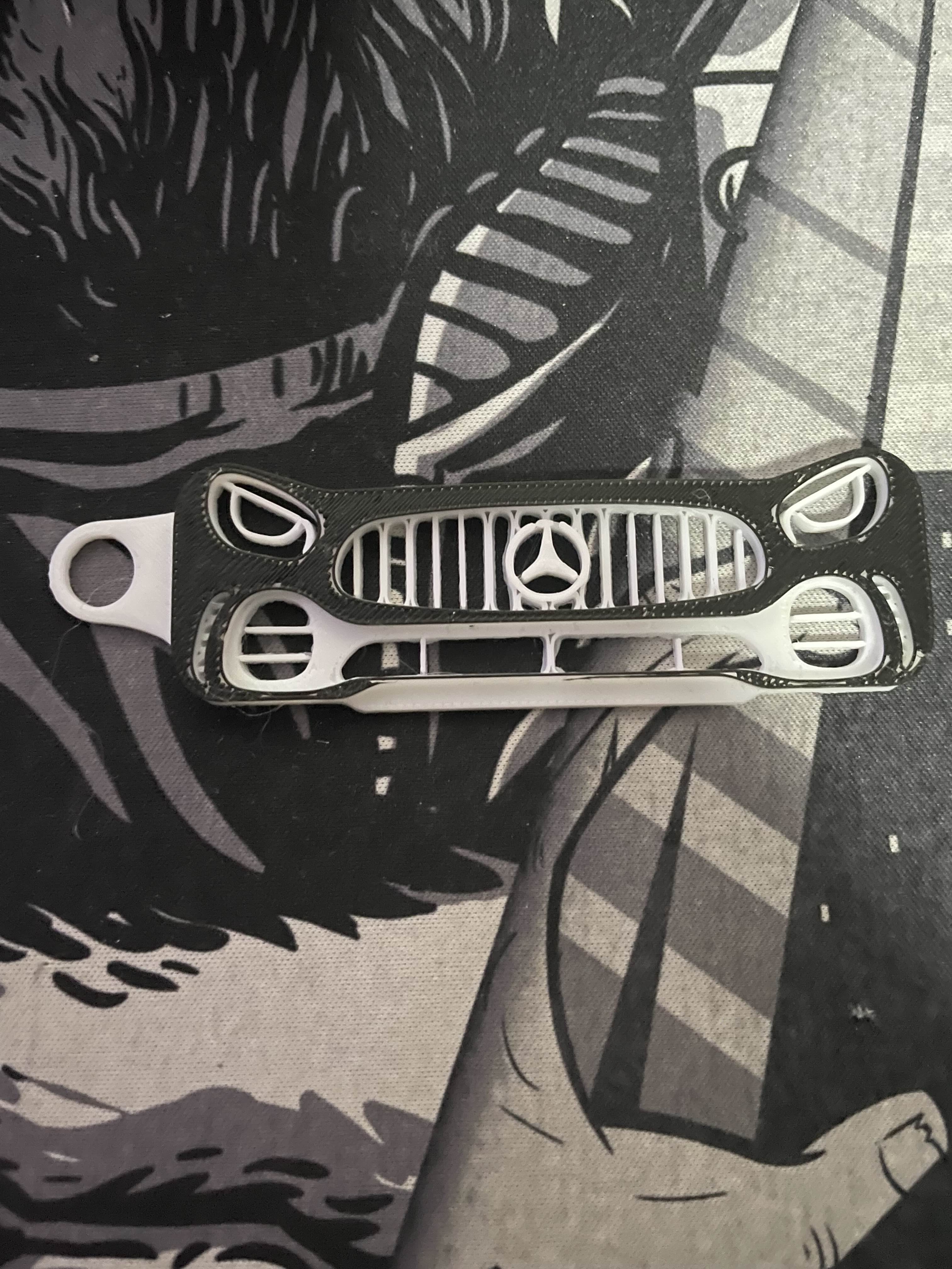 Mercedes Benz AMG GT Keychain