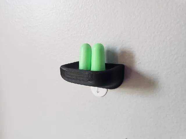 The Earplug Shelf - A Place For Your Plugs To Chill