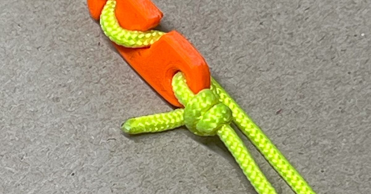 Tiny 'n tough rope tensioner -Enhanced version! by Martin K @ IFA ...